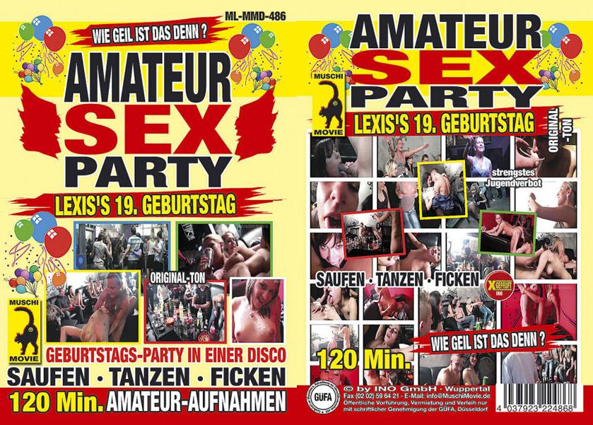 Amateur Sex Party #1 / Любительская Секс Тусовка #1